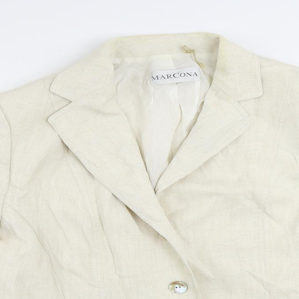 Womens UK Size 18 Marcona Ivory Jacket