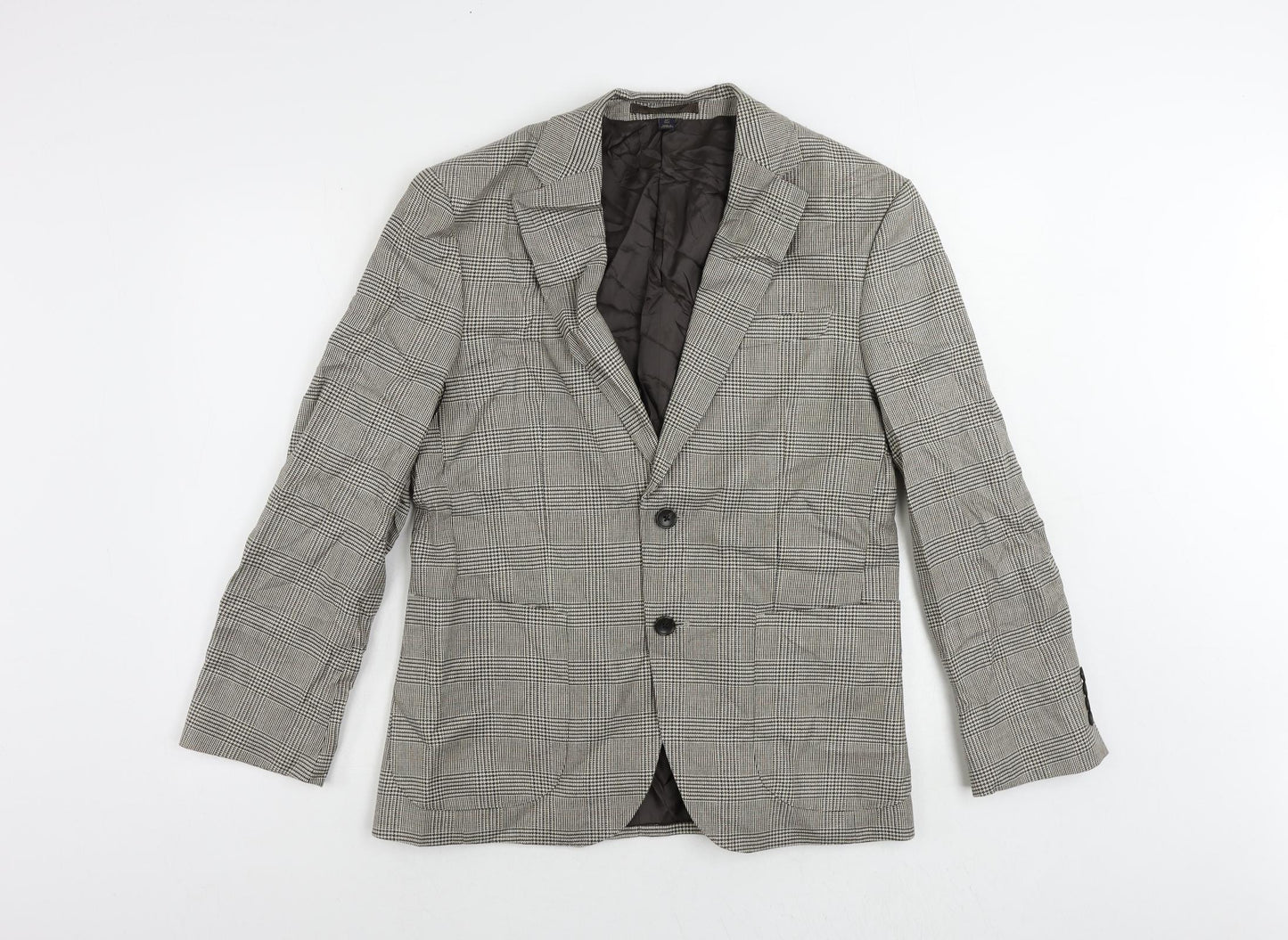 Mens UK Size 38 Marks and Spencer Regular Beige Suit Jacket