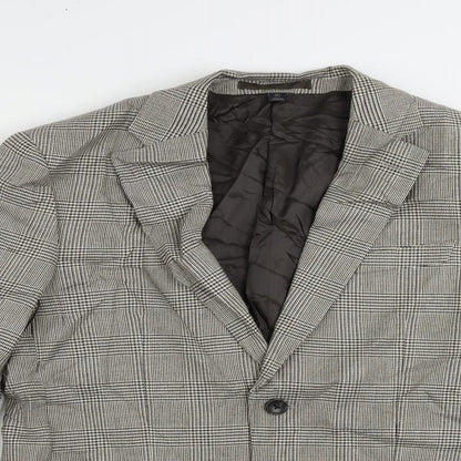 Mens UK Size 38 Marks and Spencer Regular Beige Suit Jacket
