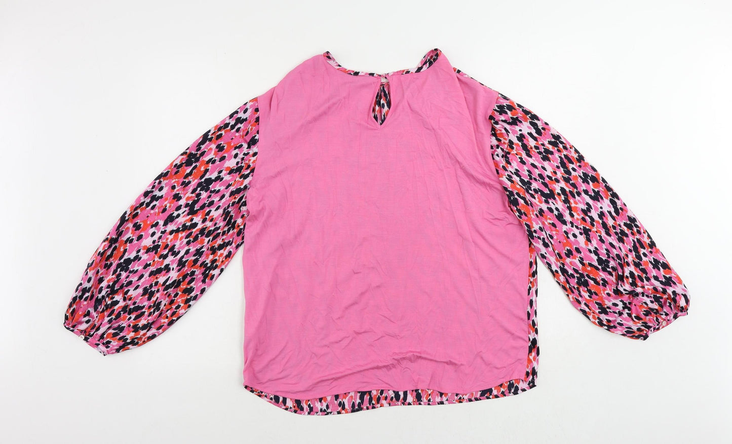 Womens UK Size 8 Marks and Spencer Pink Basic Blouse