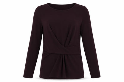 Womens UK Size 8 Dorothy Perkins Purple Basic Blouse