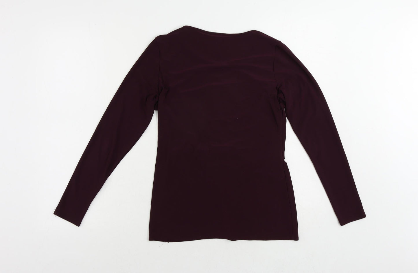 Womens UK Size 8 Dorothy Perkins Purple Basic Blouse