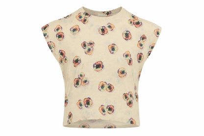 Womens UK Size M QED London Beige Basic Blouse