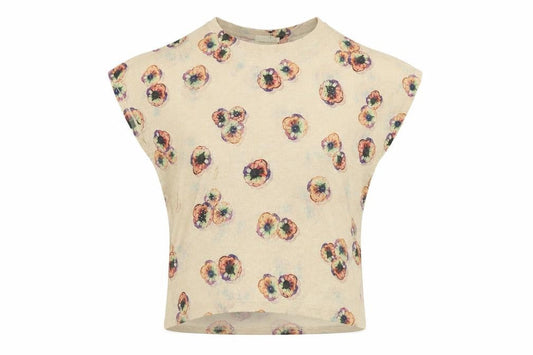 Womens UK Size M QED London Beige Basic Blouse