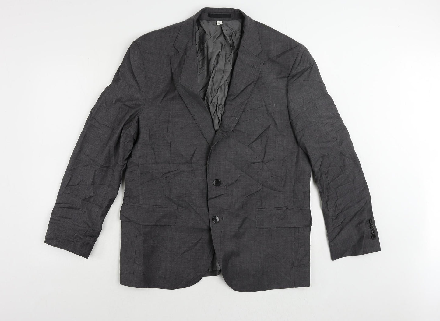 Mens UK Size 42 Marks and Spencer Regular Grey Suit Jacket