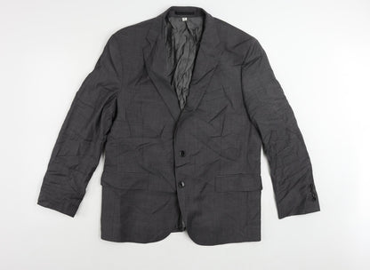 Mens UK Size 42 Marks and Spencer Regular Grey Suit Jacket