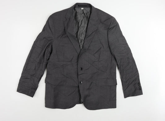 Mens UK Size 42 Marks and Spencer Regular Grey Suit Jacket