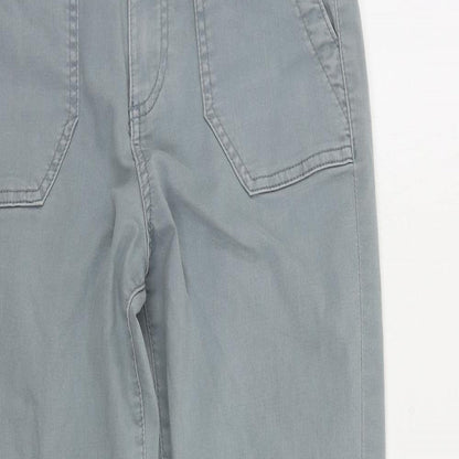 Womens UK Size 6 Marks and Spencer Regular Fit Tapered Blue Jeans