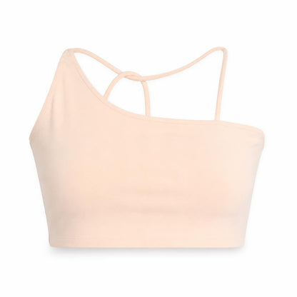 Womens UK Size 10 PRETTYLITTLETHING Pink Cropped Tank