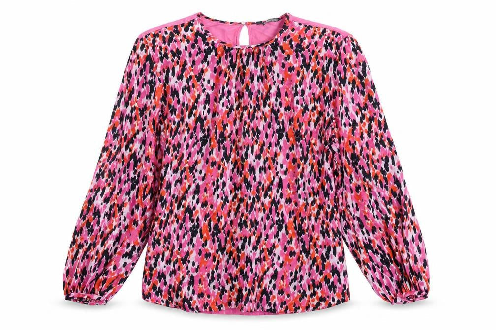 Womens UK Size 10 Marks and Spencer Pink Basic Blouse