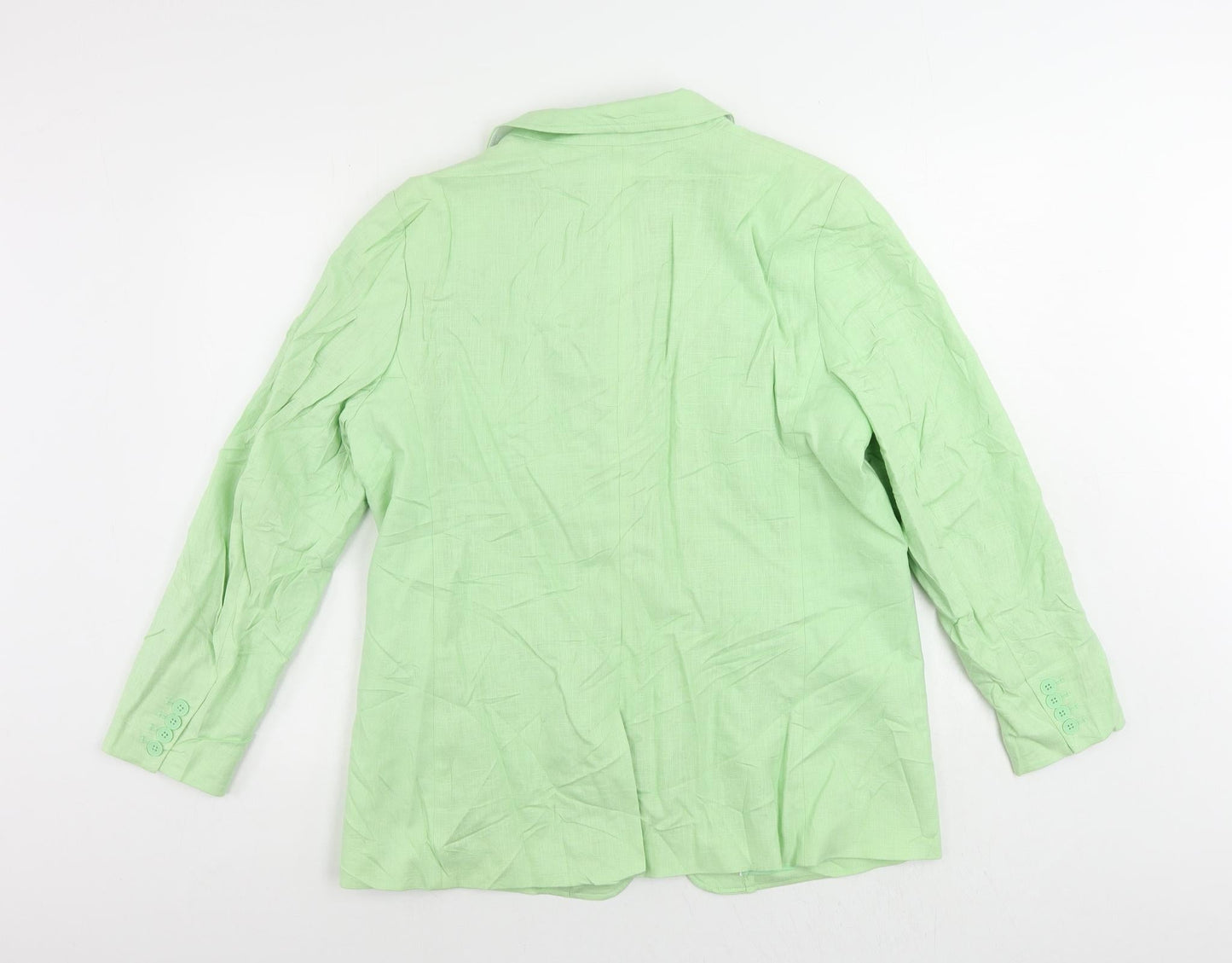 Womens UK Size 16 Marks and Spencer Green Jacket