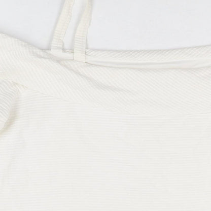 Womens UK Size 16 Soon White Basic Blouse