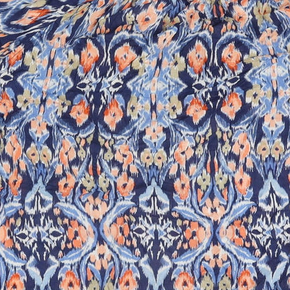 Womens UK Size 10 Marks and Spencer Blue Basic T-Shirt