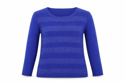 Womens UK Size L Paramour Blue Basic T-Shirt