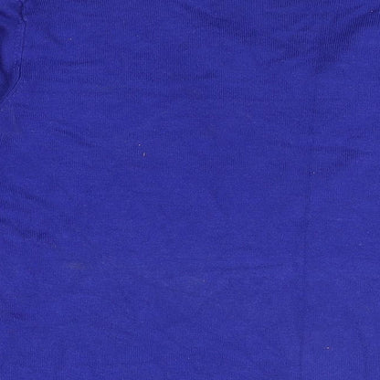 Womens UK Size L Paramour Blue Basic T-Shirt