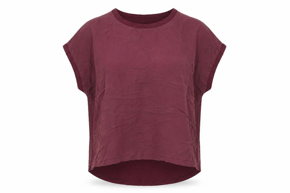 Womens UK Size 8 NEXT Red Basic T-Shirt