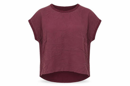 Womens UK Size 8 NEXT Red Basic T-Shirt