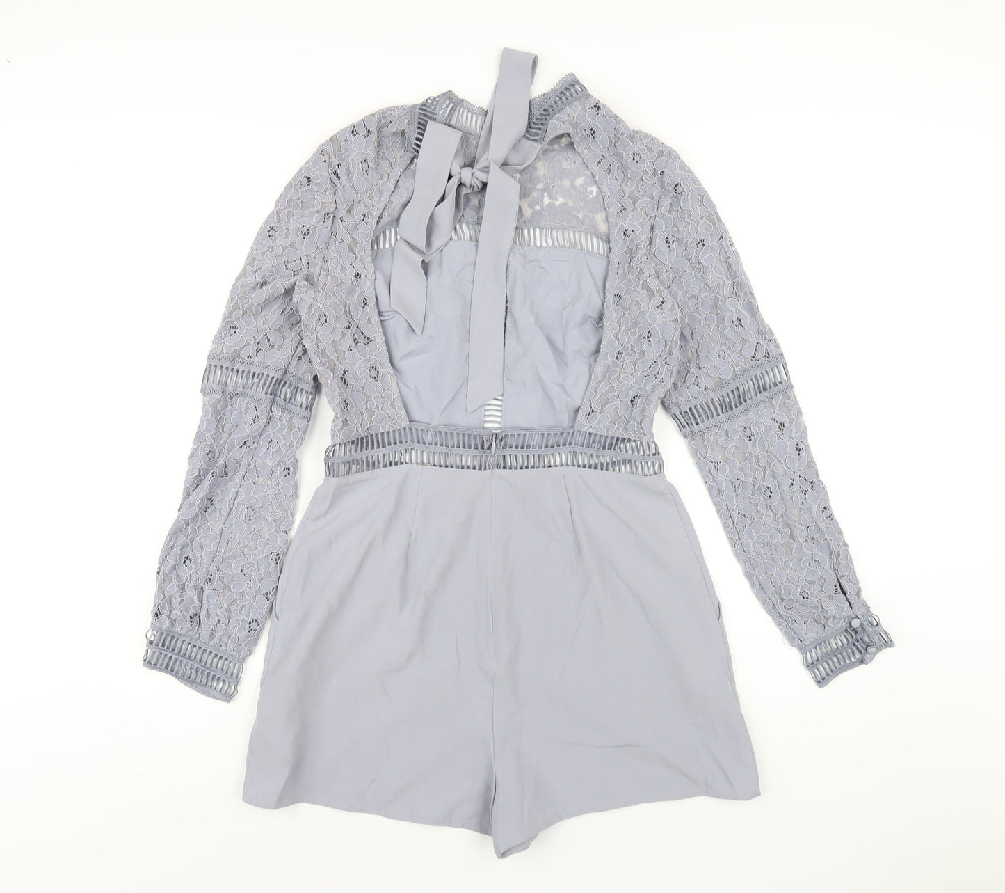 Womens UK Size 10 ASOS One-Piece Blue Playsuit