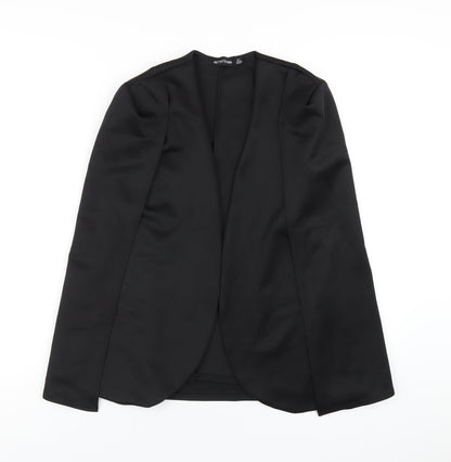 Womens UK Size 10 PRETTYLITTLETHING Black Jacket