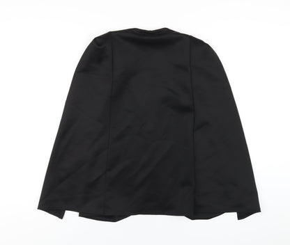 Womens UK Size 10 PRETTYLITTLETHING Black Jacket