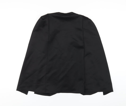 Womens UK Size 10 PRETTYLITTLETHING Black Jacket