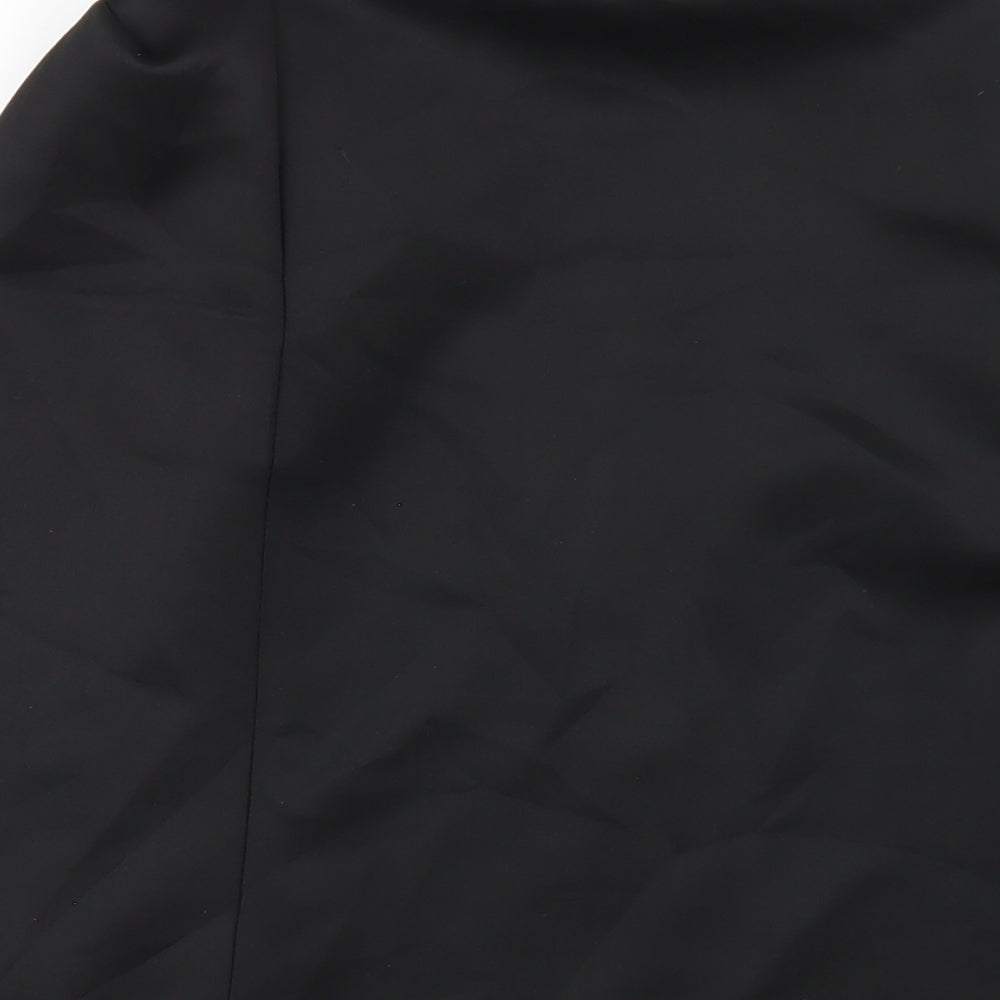 Womens UK Size 10 PRETTYLITTLETHING Black Jacket