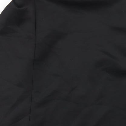 Womens UK Size 10 PRETTYLITTLETHING Black Jacket
