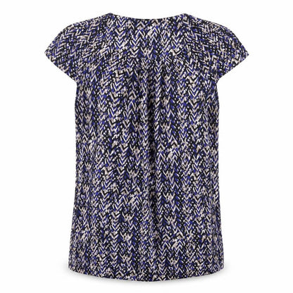 Womens UK Size 10 Debenhams Blue Basic T-Shirt
