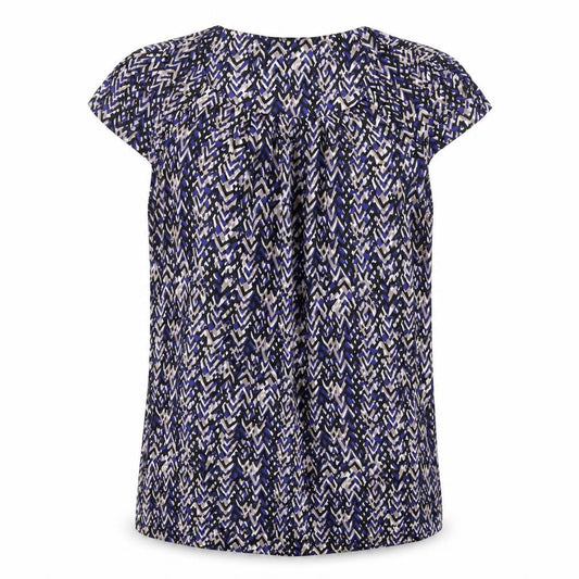 Womens UK Size 10 Debenhams Blue Basic T-Shirt