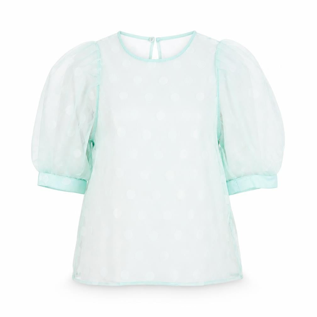 Womens UK Size 6 New Look Green Basic T-Shirt
