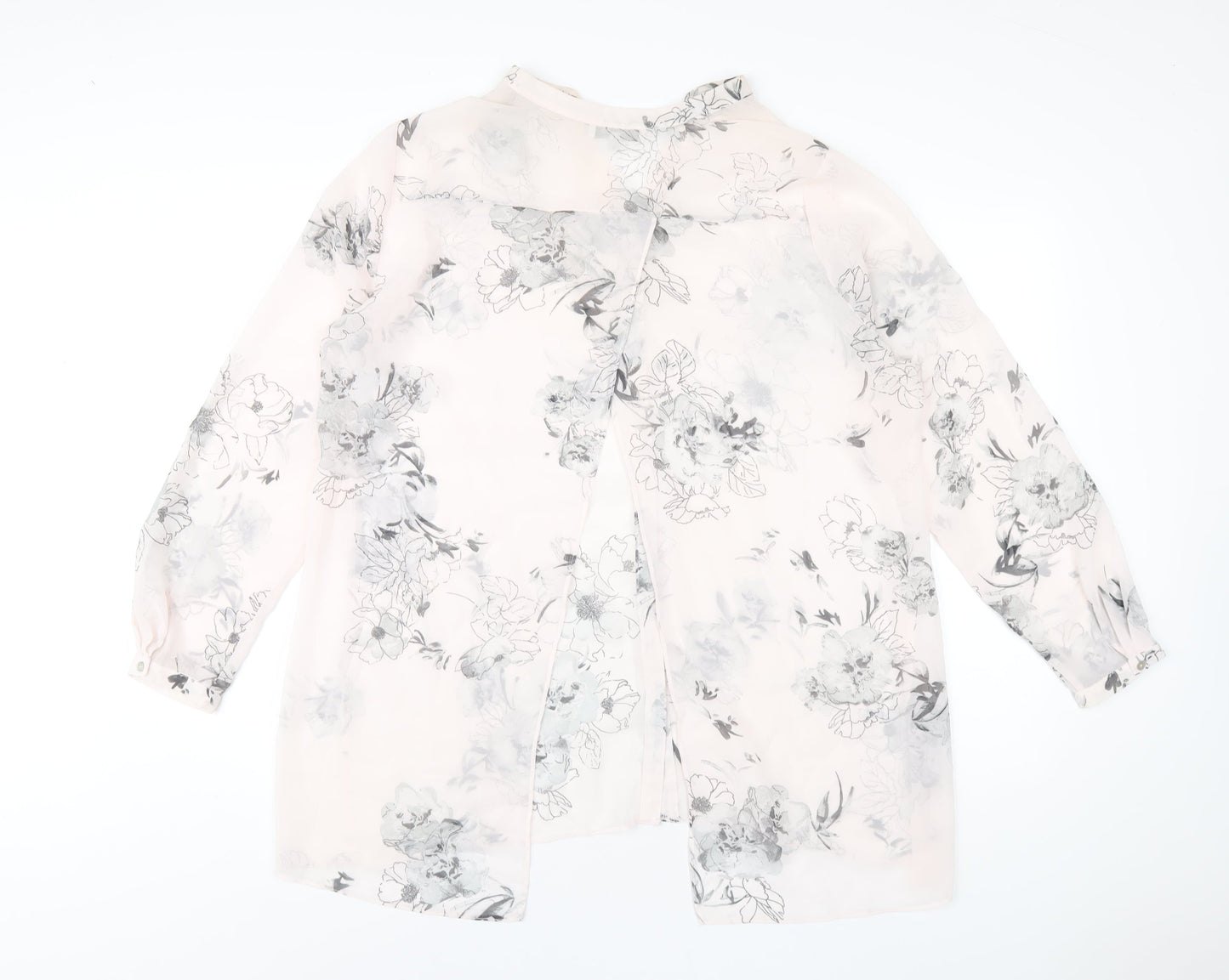 Womens UK Size 16 RJR.John Rocha Pink Basic Button-Up