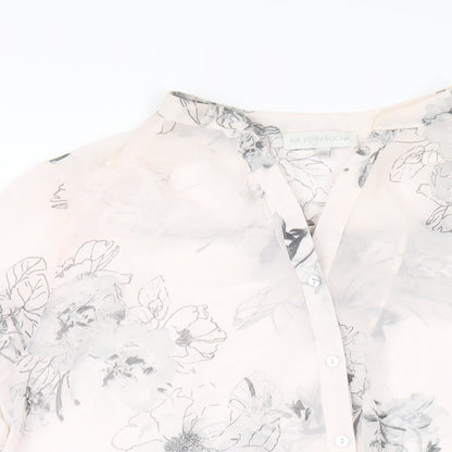 Womens UK Size 16 RJR.John Rocha Pink Basic Button-Up