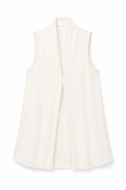 Womens UK Size 10 NEXT Ivory Basic Tank