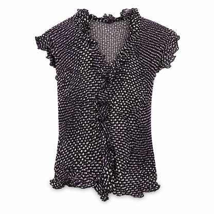 Womens UK Size 12 Marks and Spencer Purple Basic Blouse