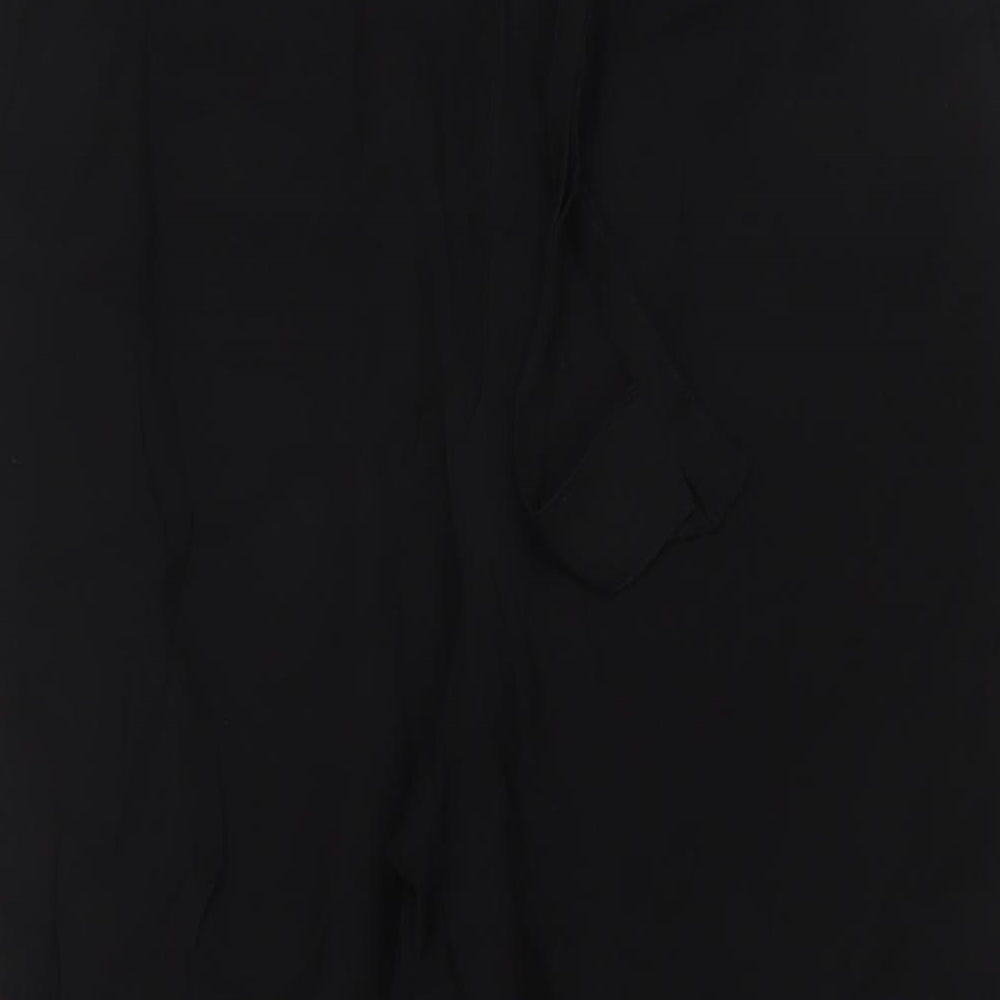 Womens UK Size M Zara Regular Fit  Black Trousers