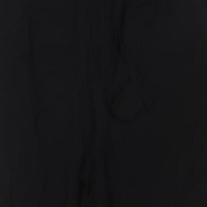 Womens UK Size M Zara Regular Fit  Black Trousers