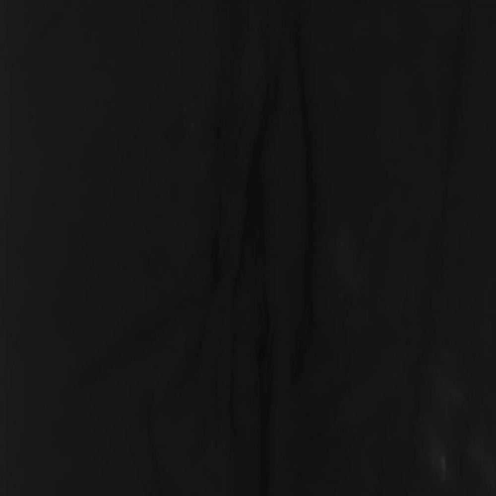 Womens UK Size M Zara Regular Fit  Black Trousers