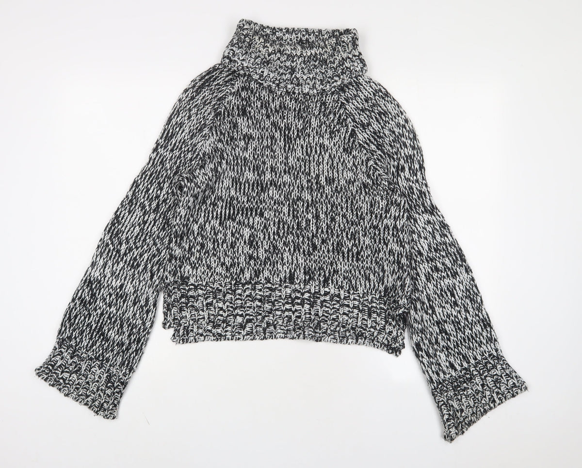 Womens UK Size S H&M Black Pullover Jumper