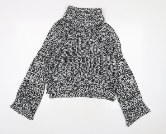 Womens UK Size S H&M Black Pullover Jumper