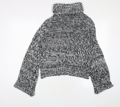Womens UK Size S H&M Black Pullover Jumper
