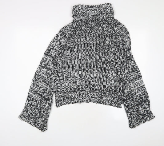 Womens UK Size S H&M Black Pullover Jumper
