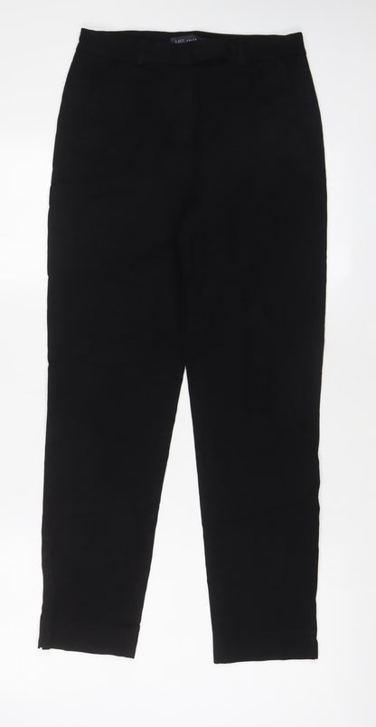 Womens UK Size 8 Marks and Spencer Regular Fit  Black Trousers