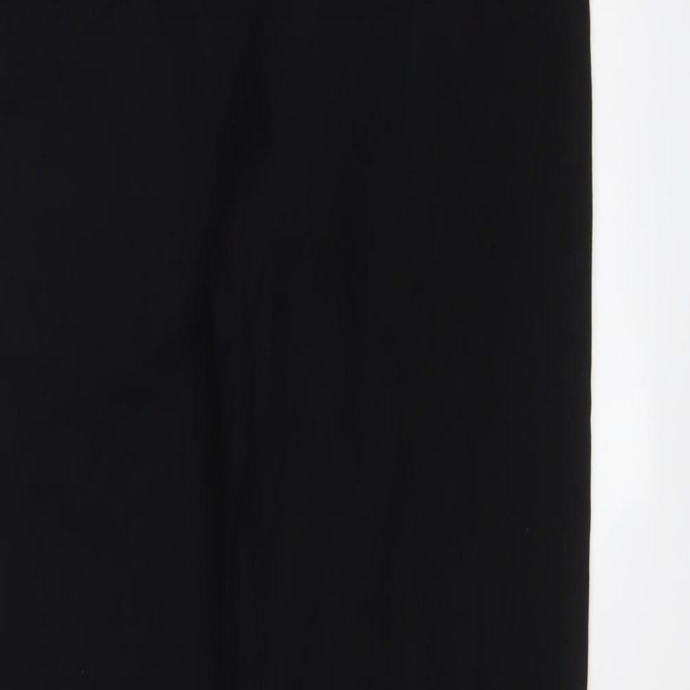 Womens UK Size 8 Marks and Spencer Regular Fit  Black Trousers
