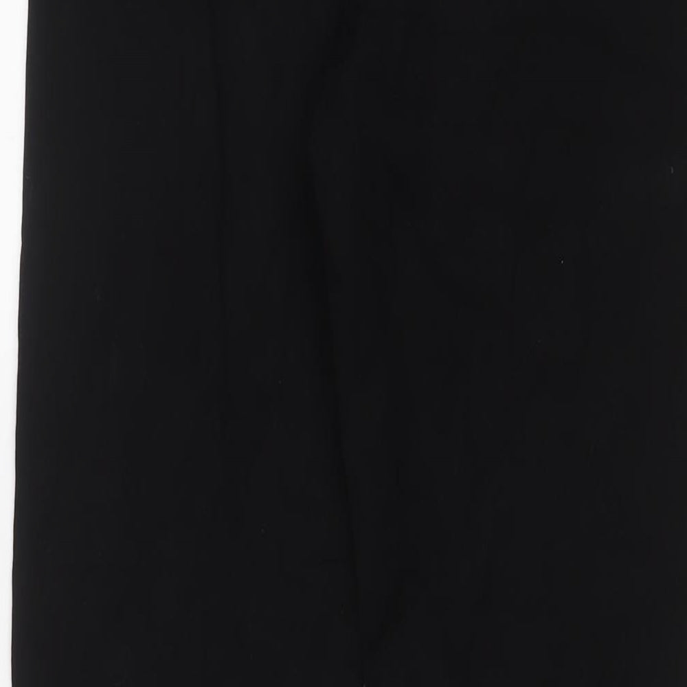 Womens UK Size 8 Marks and Spencer Regular Fit  Black Trousers
