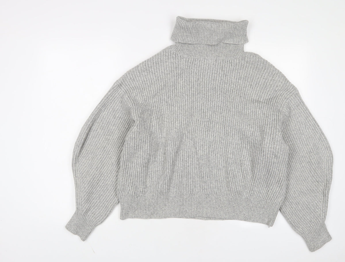 Womens UK Size M H&M Grey Pullover Jumper