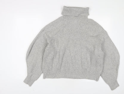 Womens UK Size M H&M Grey Pullover Jumper