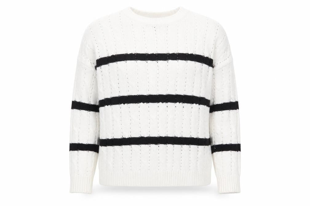 Womens UK Size XS New Look White Pullover Jumper