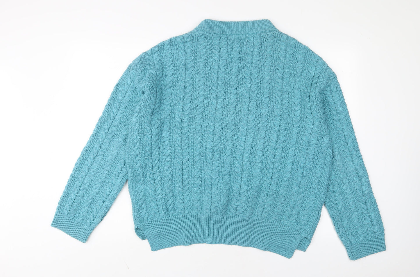 Womens UK Size XS ASOS Blue Pullover Jumper