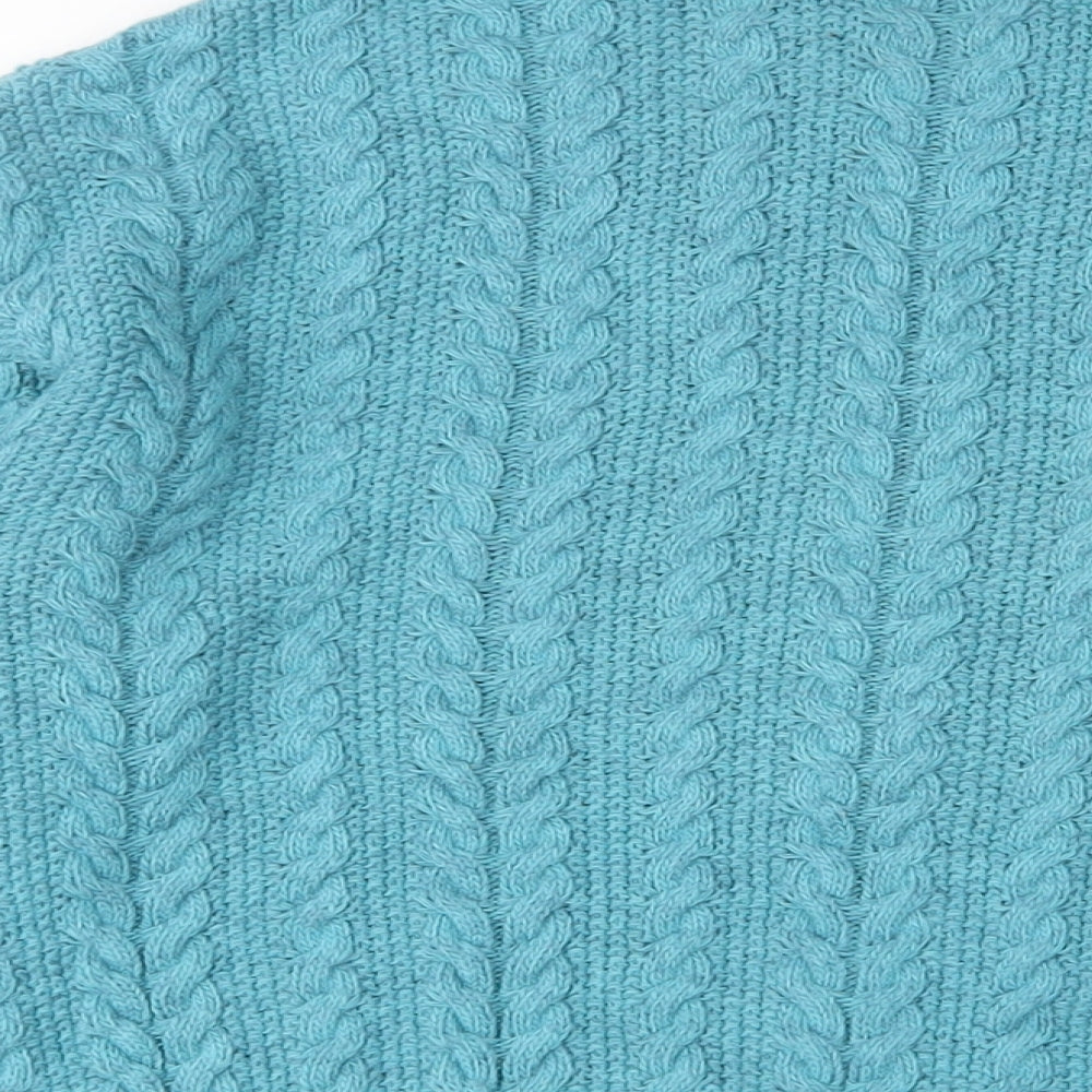 Womens UK Size XS ASOS Blue Pullover Jumper