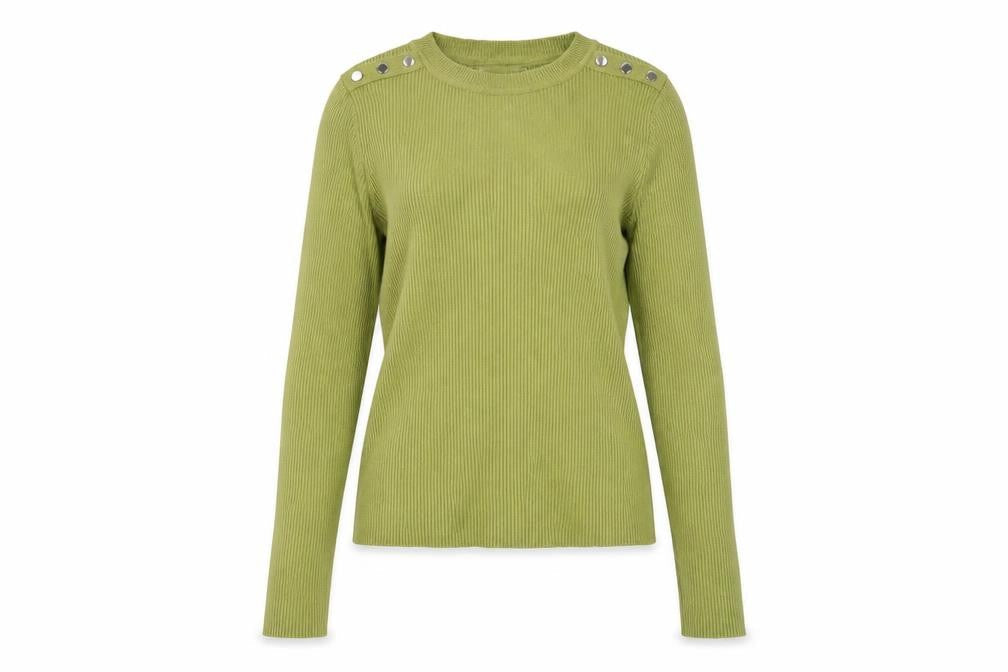 Womens UK Size S RESERVED Green Pullover Jumper